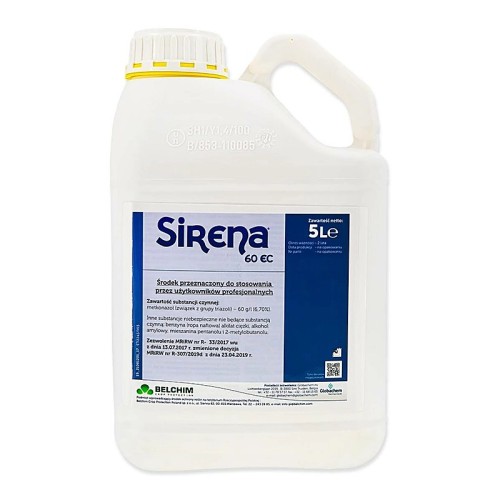Sirena 60 EC fungicyd metkonazol 60 g/l kanister 5 l