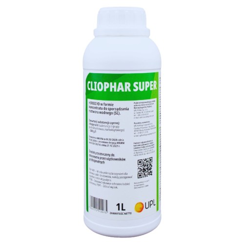 Cliophar Super 300 SL - chlopyralid 300 g/l, herbicyd, butelka 1 l