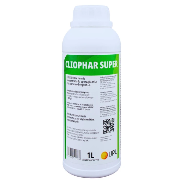 Cliophar Super 300 SL - chlopyralid 300 g/l, herbicyd, butelka 1 l