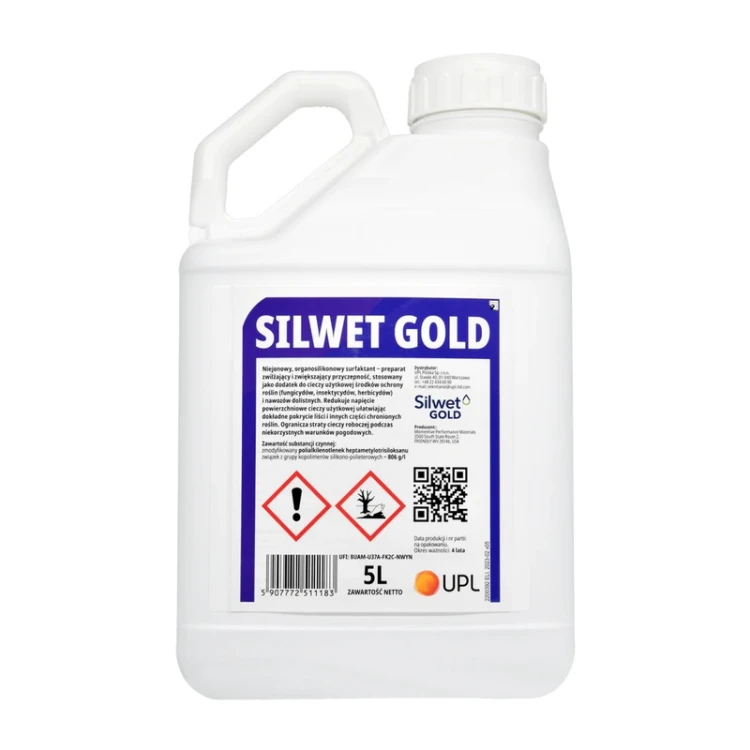 Silwet Gold 5 l – adiuwant organosilikonowy UPL, kanister 5 l