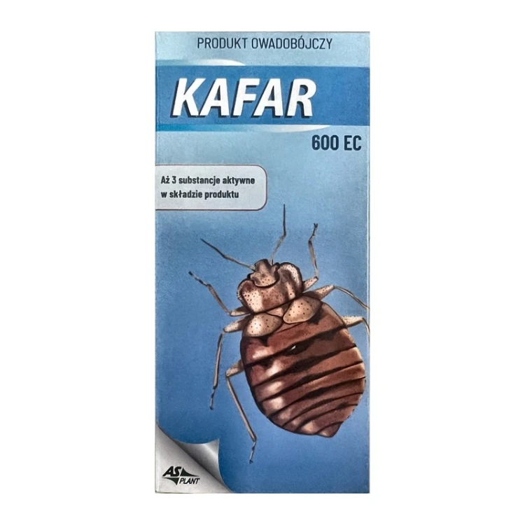 Kafar 600 EC 100 ml – środek biobójczy na pluskwy i karaluchy, Asplant