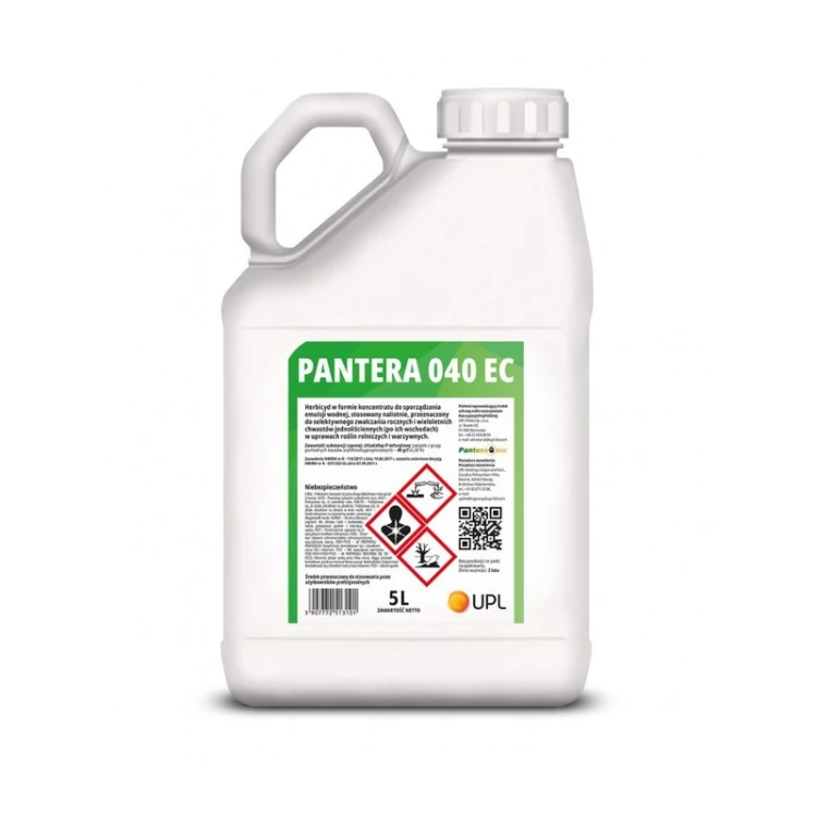 Pantera 040 EC 5 l – graminicyd Arysta/UPL, chizalofop-P-tefurylowy, kanister 5 l