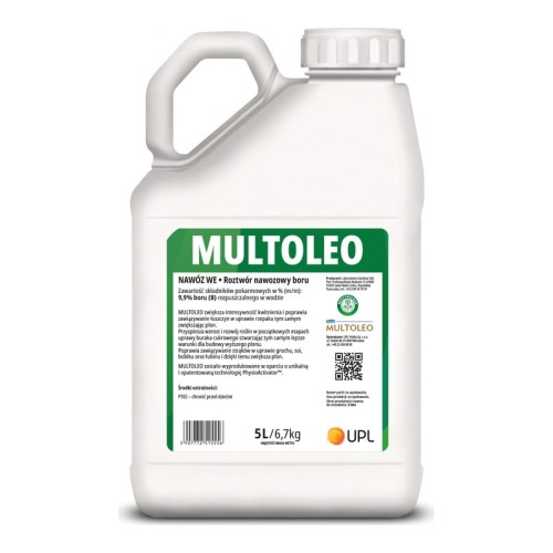 Multoleo 5 l – biostymulator z alg Ascophyllum nodosum z borem, UPL / Goëmar, kanister 5 l