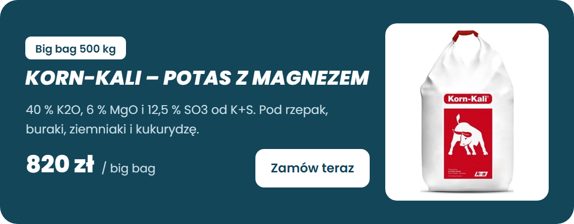 Korn-Kali K+S – nawóz potasowy z magnezem i siarką, big bag 500 kg – zamów teraz